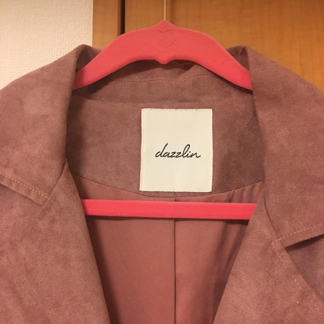 dazzlin(ダズリン)のdazzlin♡フェイクスエードライダース レディースのジャケット/アウター(ライダースジャケット)の商品写真