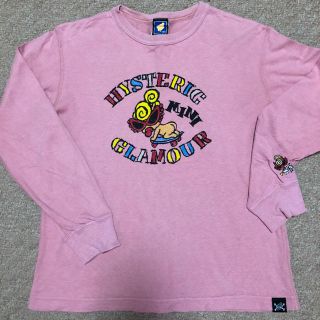 ヒステリックミニ(HYSTERIC MINI)のヒステリックミニ  長袖Tシャツ ピンク　送料無料(Tシャツ/カットソー)