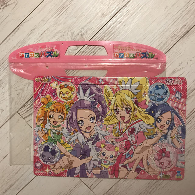 BANDAI(バンダイ)のプリキュア パズル 3点セット エンタメ/ホビーのおもちゃ/ぬいぐるみ(キャラクターグッズ)の商品写真