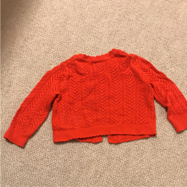 babyGAP(ベビーギャップ)の数回のみ使用 baby GAP カーディガン♡ キッズ/ベビー/マタニティのベビー服(~85cm)(カーディガン/ボレロ)の商品写真