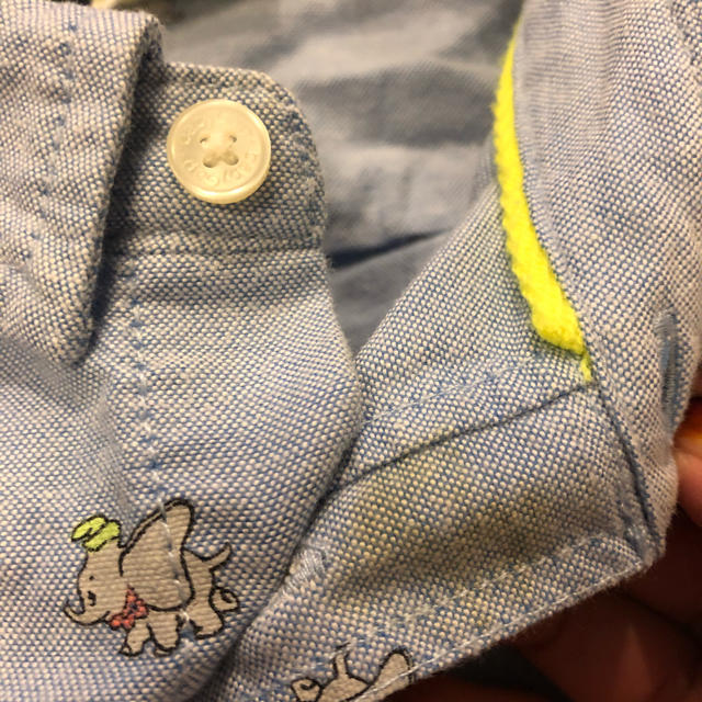 GAP Kids(ギャップキッズ)の【ちび太ママ様専用】ギャップ ディズニー ダンボ シャツ キッズ 90センチ キッズ/ベビー/マタニティのキッズ服男の子用(90cm~)(ブラウス)の商品写真