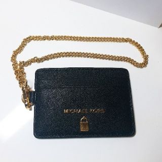 マイケルコース(Michael Kors)のMICHAEL KORS 定期入れ【値下げしました】(名刺入れ/定期入れ)