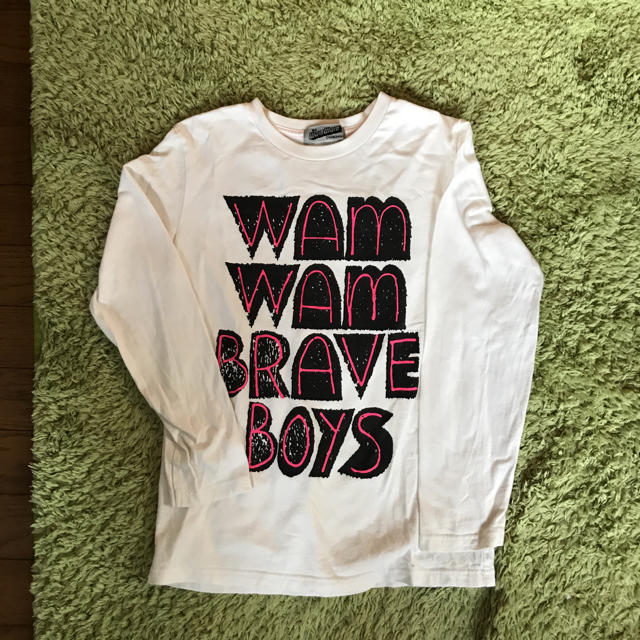 WAMWAM(ワムワム)のワムワム ロングTシャツ 140 キッズ/ベビー/マタニティのキッズ服男の子用(90cm~)(Tシャツ/カットソー)の商品写真