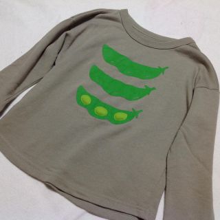 フェリシモ(FELISSIMO)のフェリシモ枝豆カットソー★ジャンクストアムージョンジョンスキップランド西松屋好き(Tシャツ/カットソー)