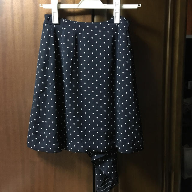 ROPE’(ロペ)のドット巻きスカートロペ レディースのスカート(ひざ丈スカート)の商品写真