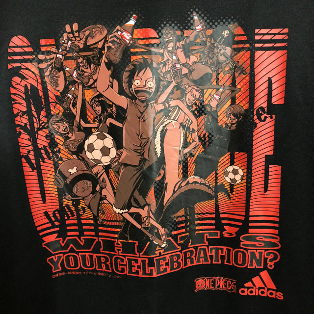 adidas(アディダス)のりんご飴様専用☆ワンピース コラコーラ コラボ Ｔシャツ メンズのトップス(Tシャツ/カットソー(半袖/袖なし))の商品写真