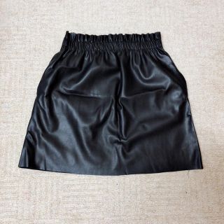 ザラ(ZARA)のZARA レザーミニスカート(ミニスカート)