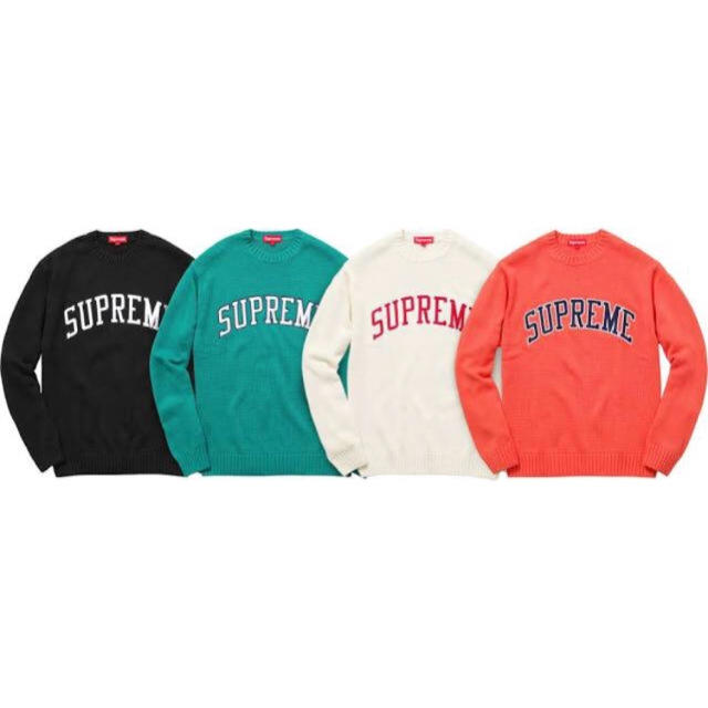 Supreme 16SS Tackle Twill Sweater sizeMニット/セーター