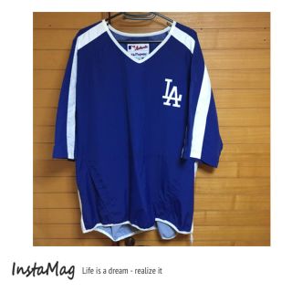 マジェスティック(Majestic)のMAEJSTIC[DODGERS]S/S WIND BREAKER(その他)