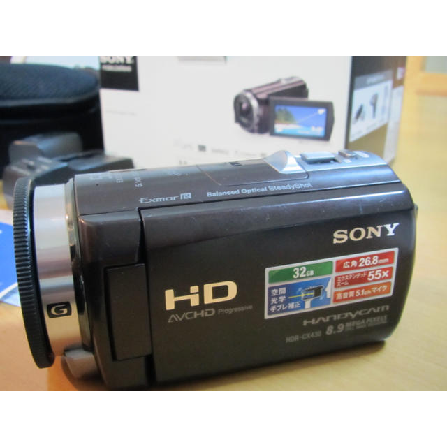 【即納&大特価】 SONY - ソニー ハンディカムCX-430V ビデオカメラ
