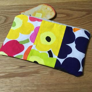 マリメッコ(marimekko)のハンドメイド☆マリメッコパッチワークポーチ 14(ポーチ)