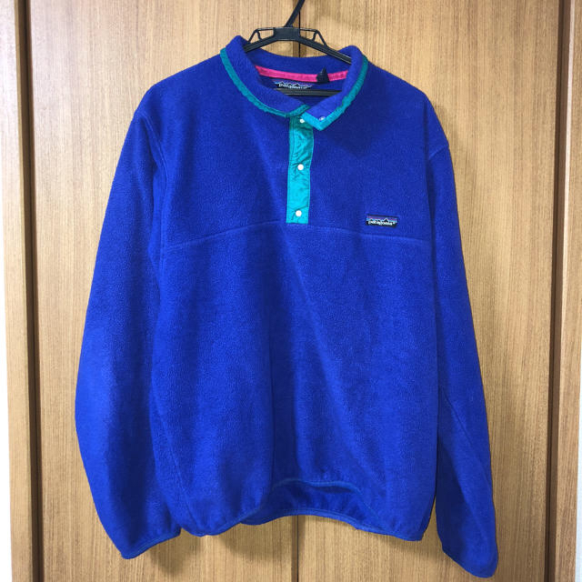 patagonia(パタゴニア)のpatagonia  90’s スナップボタンフリース 青紫 メンズのトップス(スウェット)の商品写真