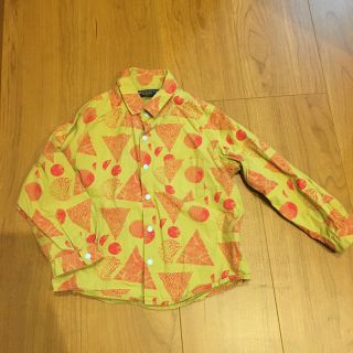 マーキーズ(MARKEY'S)のマーキーズ！秋冬シャツ、マスタードカラー、美品、キッズ95(Tシャツ/カットソー)