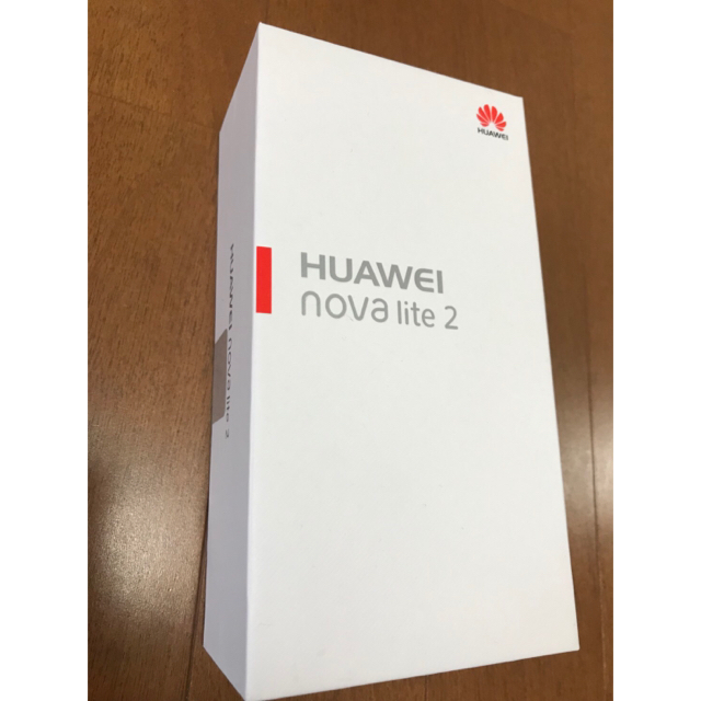 ANDROID(アンドロイド)の（購入証明書つき）HUAWEI nova lite 2 blue スマホ/家電/カメラのスマートフォン/携帯電話(スマートフォン本体)の商品写真