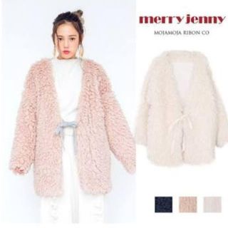 メリージェニー(merry jenny)のmerryjenny メリージェニー コート(毛皮/ファーコート)