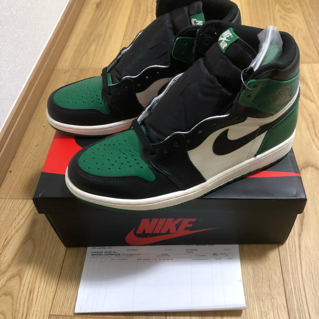 ブランドnike27.5 nike air jordan 1 retro high og