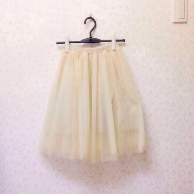 FRAY I.D(フレイアイディー)のFRAY ID♡チュールスカート レディースのスカート(ひざ丈スカート)の商品写真