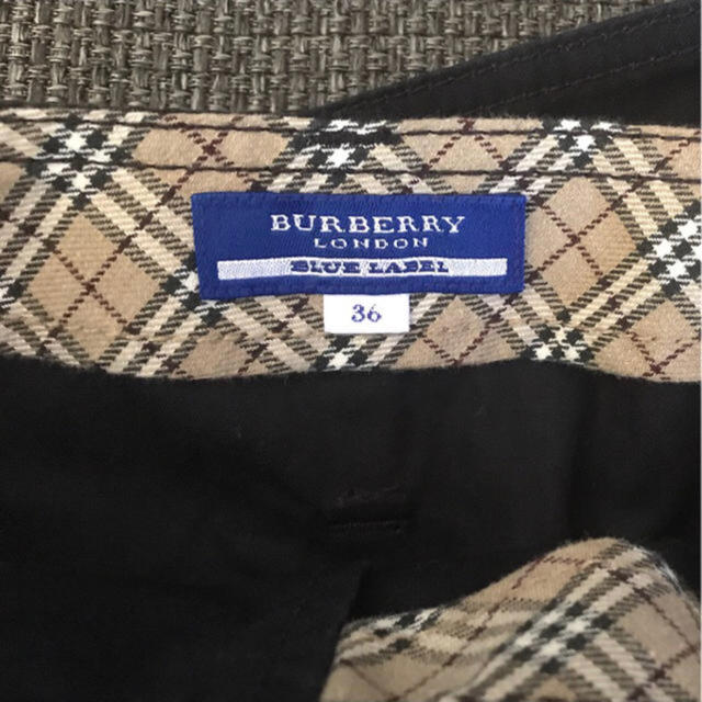 BURBERRY BLUE LABEL(バーバリーブルーレーベル)の＊バーバリーブルーレーベル スカート ネイビー 36＊ レディースのスカート(ミニスカート)の商品写真