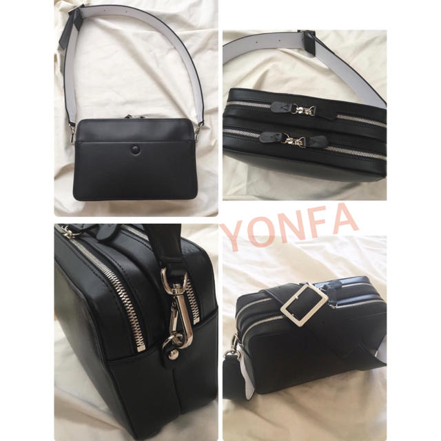 ＜完売＞YONFA ヨンファ スクエアショルダーバッグ