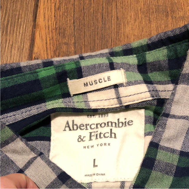 Abercrombie&Fitch(アバクロンビーアンドフィッチ)の【アバクロンビー&フィッチ】チェックシャツ メンズのトップス(シャツ)の商品写真