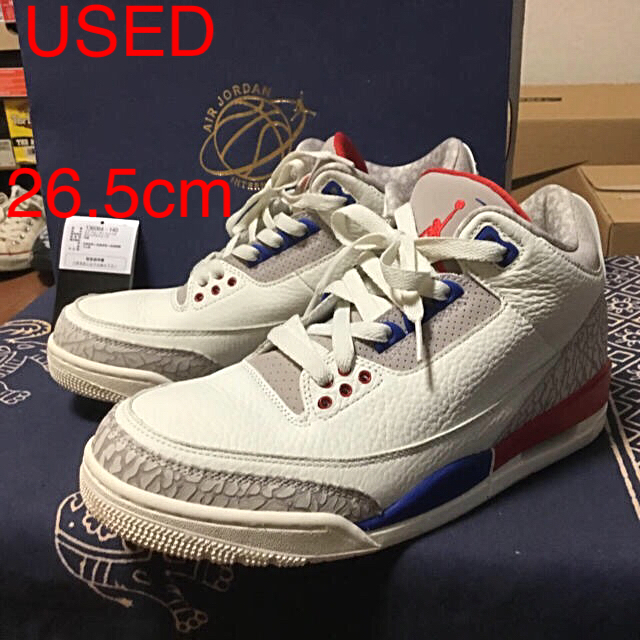 AIR JORDAN 3 26.5cm AIR JORDAN 3 26.5cm