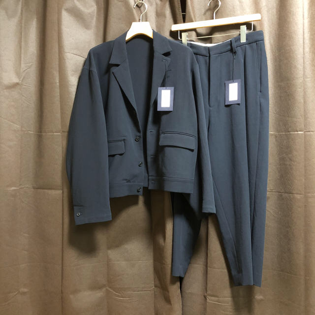 スーツURU 18aw セットアップ D.NAVY