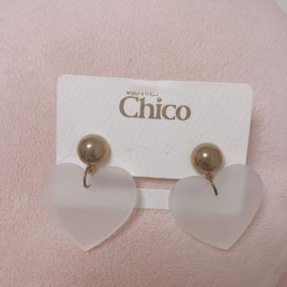 フーズフーチコ(who's who Chico)のWho's Who Chico ハートピアス(ピアス)