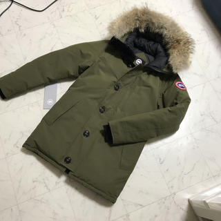 カナダグース(CANADA GOOSE)のカナダグース ジャスパー カーキS 2017アローズ極美品 正規品タグ付き(ダウンジャケット)