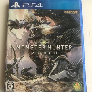 プレイステーション4(PlayStation4)のモンスターハンターワールド 中古品(家庭用ゲームソフト)