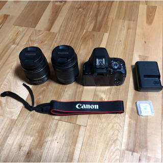 キヤノン(Canon)のCanon KissX7 レンズ wifiSD カメラバック付き(デジタル一眼)