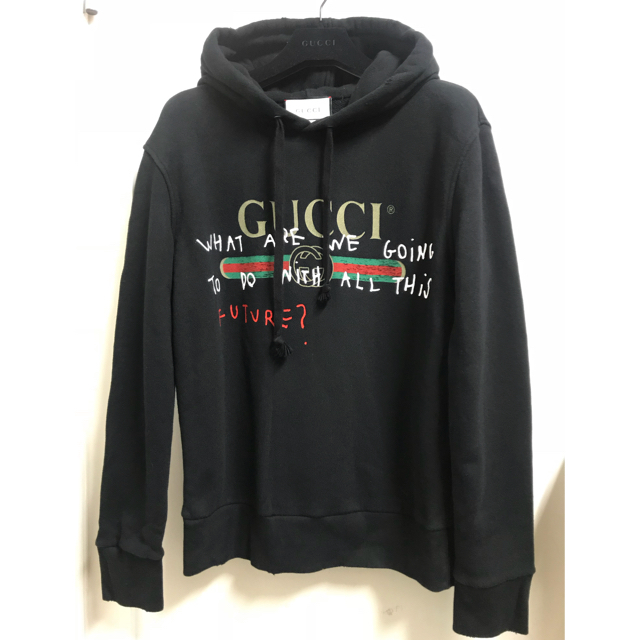 Gucci(グッチ)のgucci ココキャピタンパーカー/ Black/XS メンズのトップス(パーカー)の商品写真