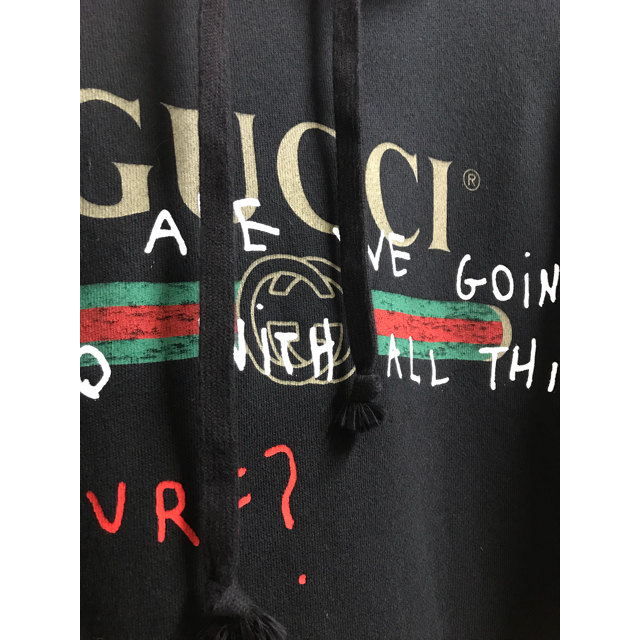 Gucci(グッチ)のgucci ココキャピタンパーカー/ Black/XS メンズのトップス(パーカー)の商品写真