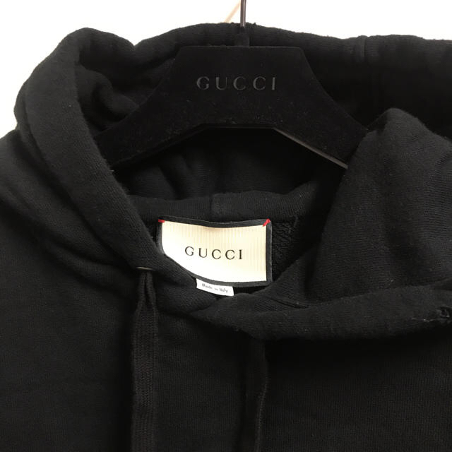 Gucci(グッチ)のgucci ココキャピタンパーカー/ Black/XS メンズのトップス(パーカー)の商品写真