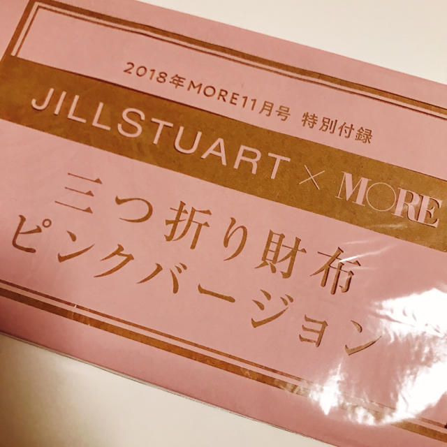 JILL by JILLSTUART(ジルバイジルスチュアート)のMORE 11月号付録 ジルスチュアート財布 レディースのファッション小物(財布)の商品写真