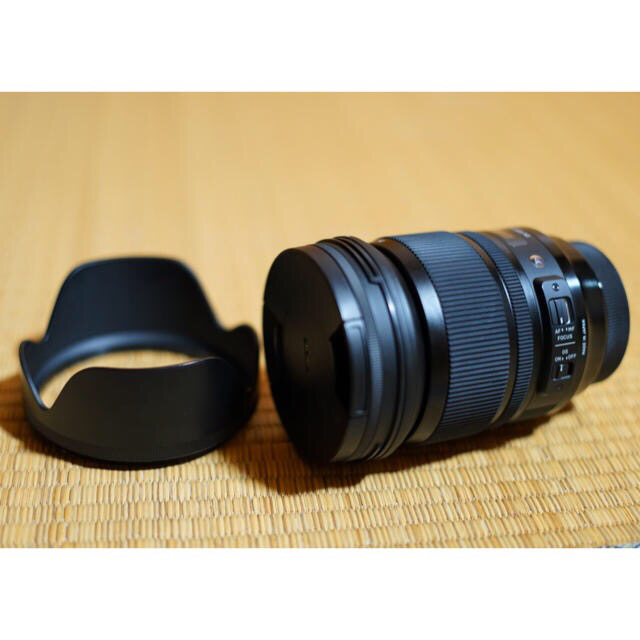 【半額】 F4 24-105mm SIGMA DG Canon用 ART HSM レンズ(ズーム)
