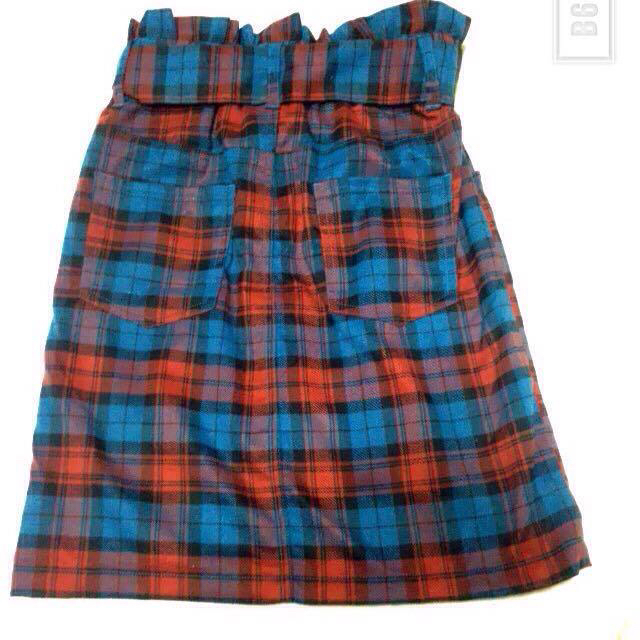 WEGO(ウィゴー)のWEGO チェックタイトスカート レディースのスカート(ひざ丈スカート)の商品写真