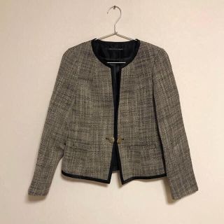 シップスフォーウィメン(SHIPS for women)の再値下げ】ships little black ツイード 面接 入学 入園(ノーカラージャケット)