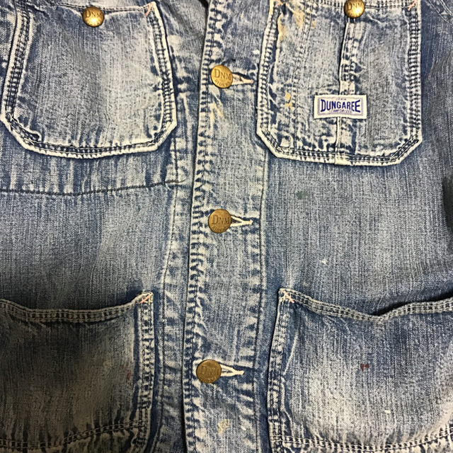 DENIM DUNGAREE(デニムダンガリー)のデニム&ダンガリー カバーオール ジャケット140 DENIM DUNGAREE キッズ/ベビー/マタニティのキッズ服男の子用(90cm~)(ジャケット/上着)の商品写真