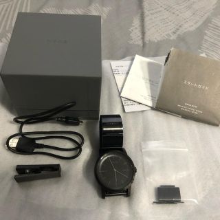 ソニー(SONY)のSONY wena wrist WN-WT01B(腕時計(アナログ))