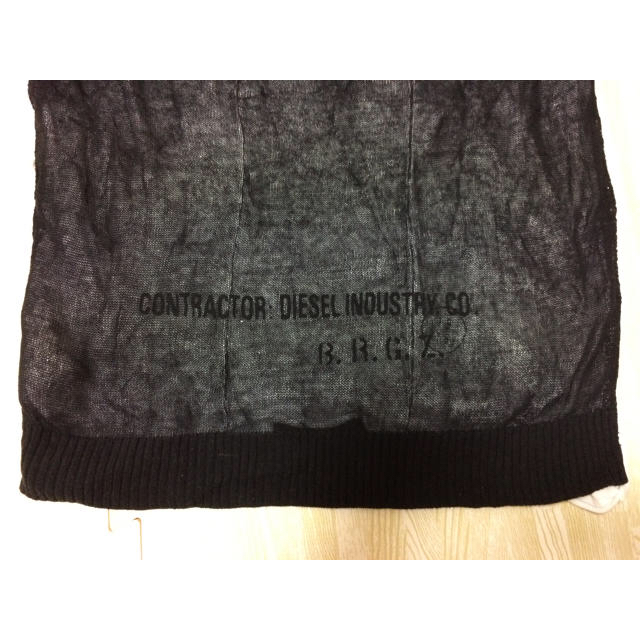 DIESEL(ディーゼル)の長袖カットソー ディーゼル 重ね着風 メンズのトップス(Tシャツ/カットソー(七分/長袖))の商品写真