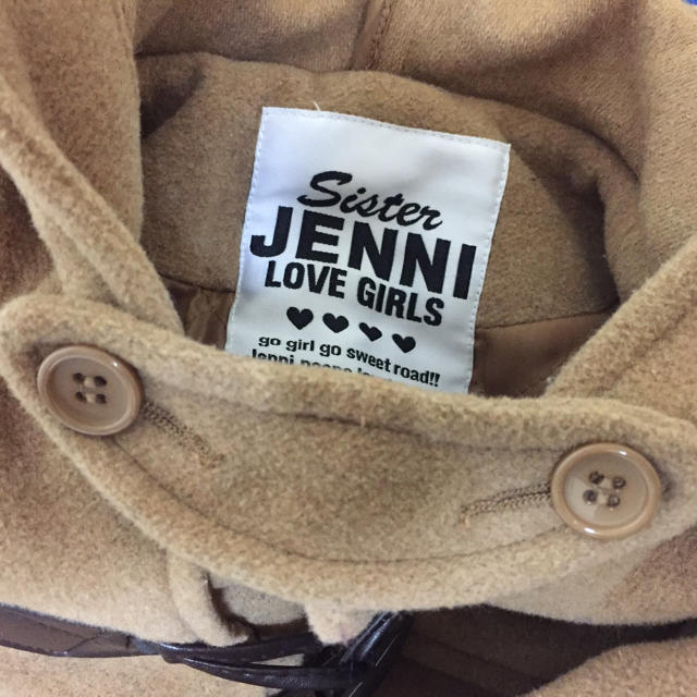 JENNI(ジェニィ)のJENNI ダッフルコート 140 キッズ/ベビー/マタニティのキッズ服女の子用(90cm~)(コート)の商品写真