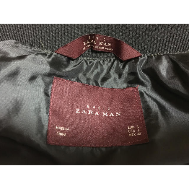 ZARA(ザラ)のぁき★様専用 ZARA MA-1 ブルゾン ジャケット カーキ メンズのジャケット/アウター(ブルゾン)の商品写真