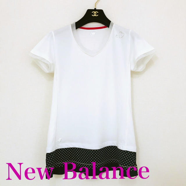 New Balance(ニューバランス)の《美品》ニューバランス チュニック丈 トレーニング Tシャツ M スポーツ/アウトドアのランニング(ウェア)の商品写真