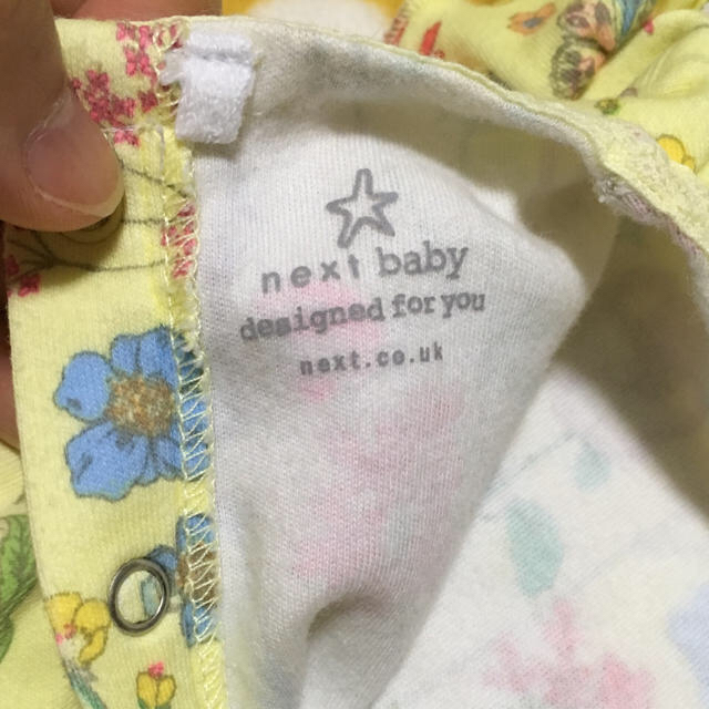 NEXT(ネクスト)のyui-738様専用 半袖ロンパース 2枚セット 3-6mths キッズ/ベビー/マタニティのベビー服(~85cm)(ロンパース)の商品写真