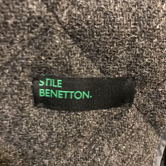 BENETTON(ベネトン)のベネトン ウールキルティングジャケット メンズのジャケット/アウター(ダウンジャケット)の商品写真