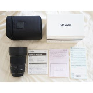 シグマ(SIGMA)の【Addy様専用】SIGMA シグマ 20mm F1.4 DG HSM (レンズ(単焦点))