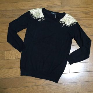 キットソン(KITSON)のkitson スパンコールニット(ニット/セーター)