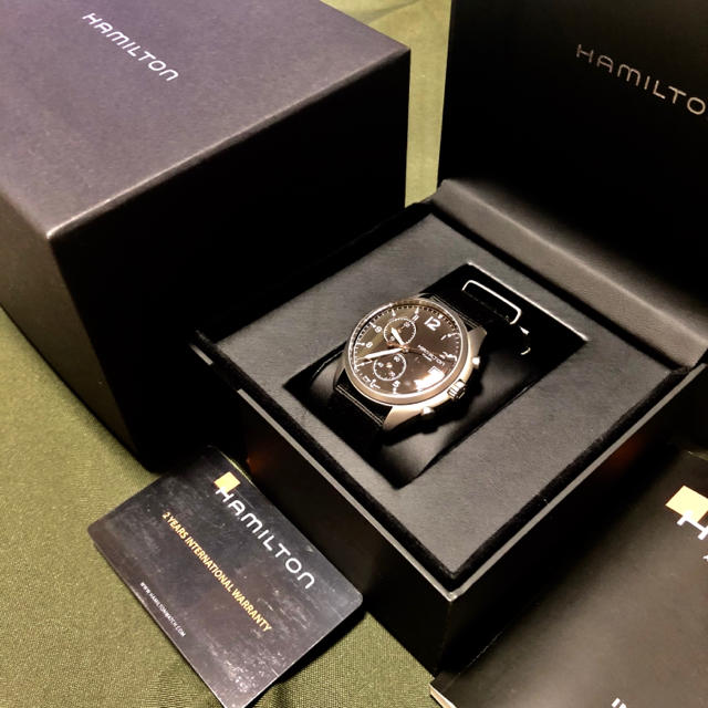 Hamilton(ハミルトン)の【HAMILTON】カーキ パイロット パイオニア クロノ（価格交渉不可） メンズの時計(腕時計(アナログ))の商品写真