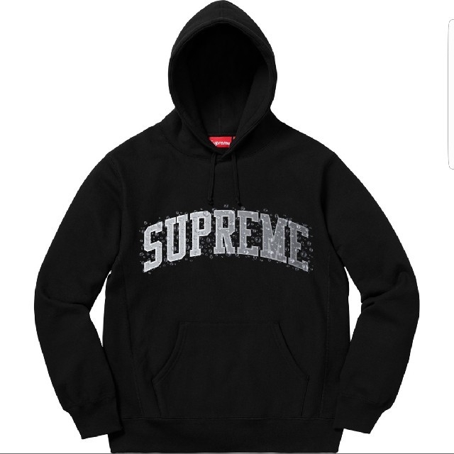 supreme water arc hooded sweatshirt