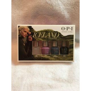 オーピーアイ(OPI)のOPI 2点アイスランド インフィニットシャイン ミニパック　新品(マニキュア)